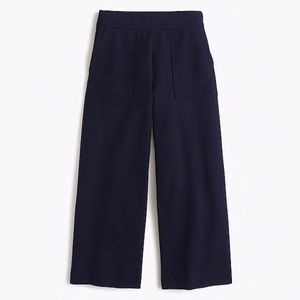 PONTE WIDE LEG WITH PATCH POCKET